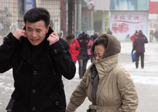 寒流席卷中国