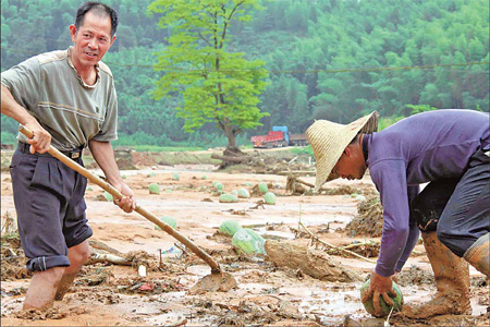 封面：南平灾后重建任重道远