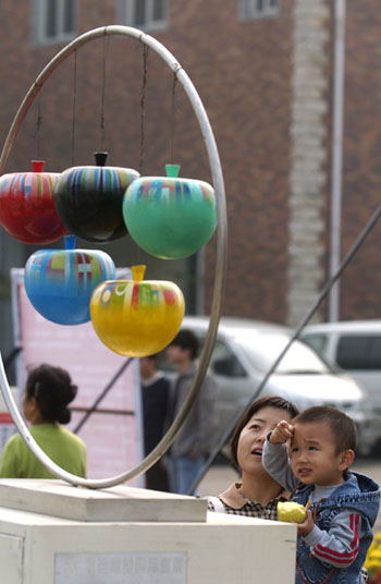 Olympic sculpture tour:Taiyuan stage