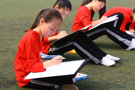 Tianjin promotes Olympic education