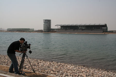 Shunyi Olympic Water Park construction site