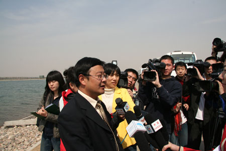 Shunyi Olympic Water Park construction site