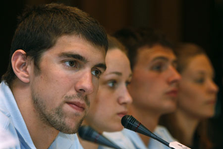 Phelps on goodwill trip in Beijing