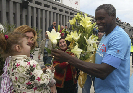 Carl Lewis's sport show