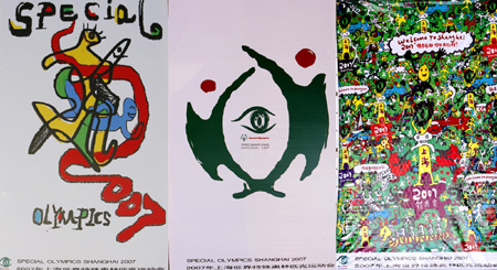 Special Olympics mascot posters unveiled