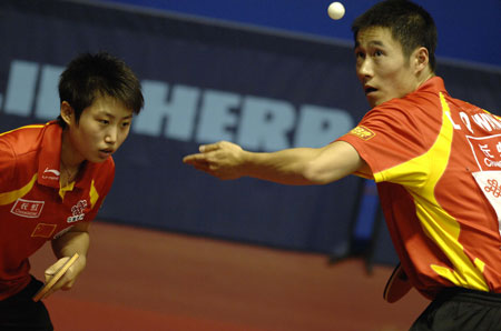 Chinese paddlers all pass 1st round test