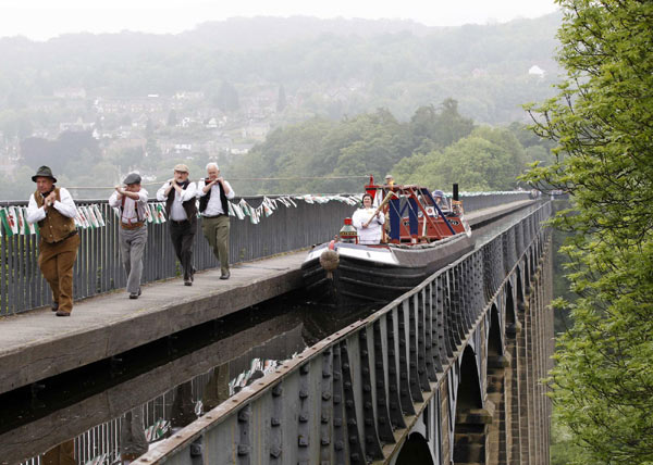 Olympic torch relay continues across Wales