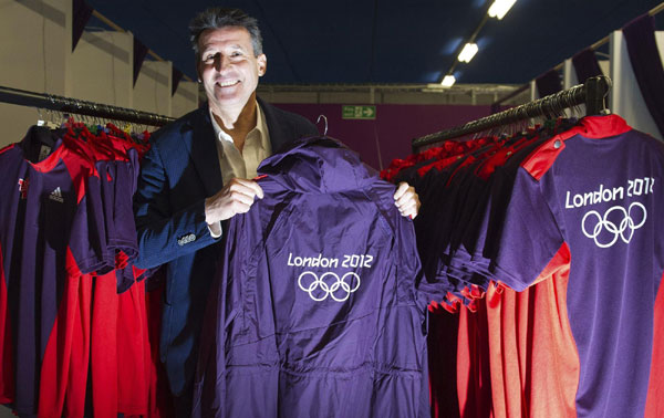 A gathering of official Olympic uniforms