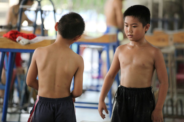 Young weightlifters dream of Olympics one day