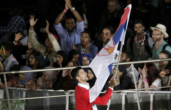 Olympic delegations at opening ceremony