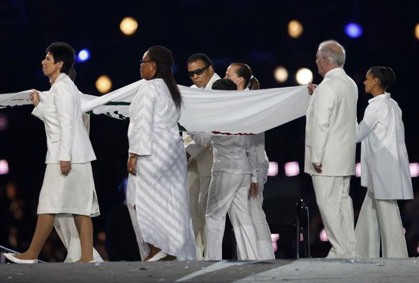 Highlights of London Olympic opening ceremony