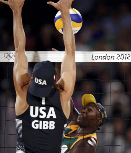 Men's beach volleyball preliminary matches