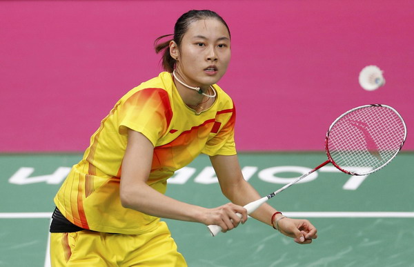 Wang upsets Indian hope, Denmark take bronze