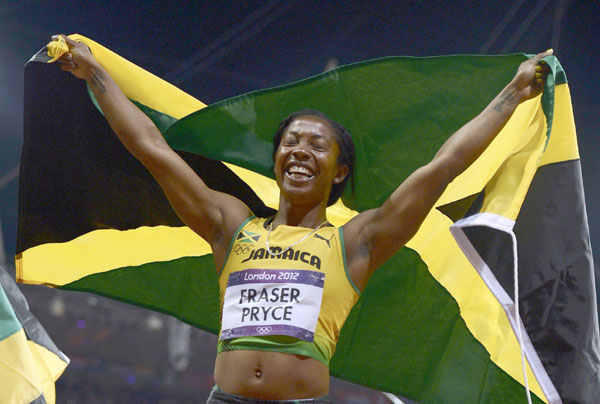Jamaican Fraser-Pryce wins women's 100m gold