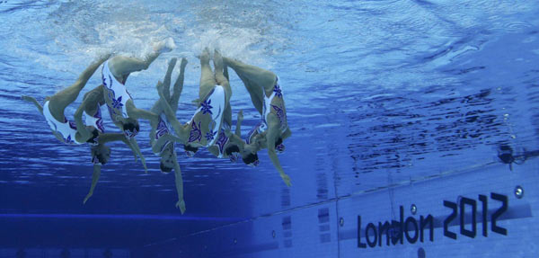 China concludes synchro swimming with breakthrough