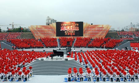 Grand cantata rehearsal held for 60th birthday of PRC