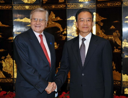 Chinese premier meets with EC president Barroso