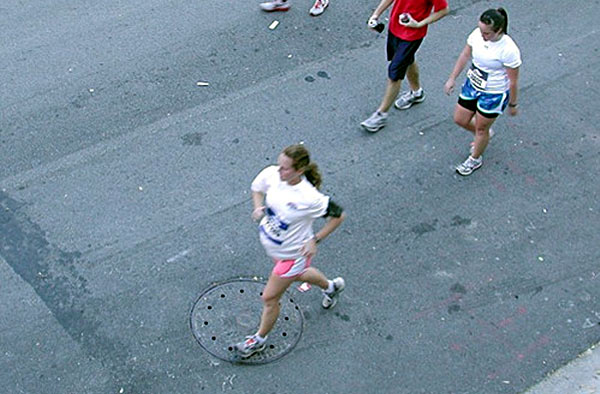 Woman gives birth after running Marathon