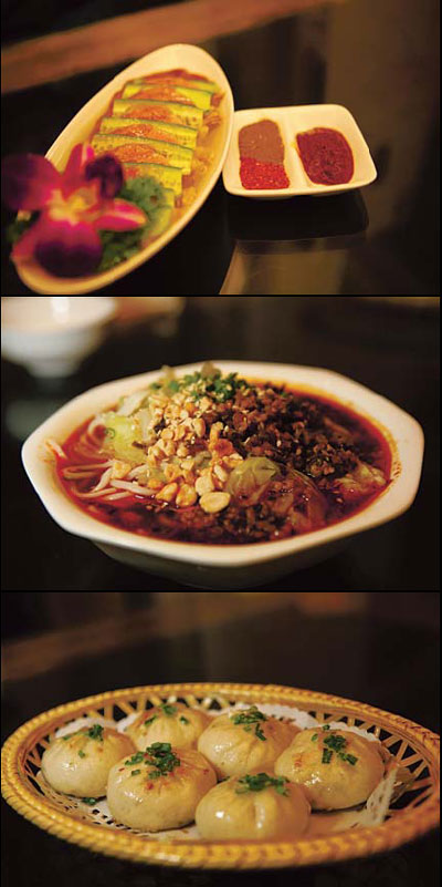 Authentic Sichuan dishes with a twist