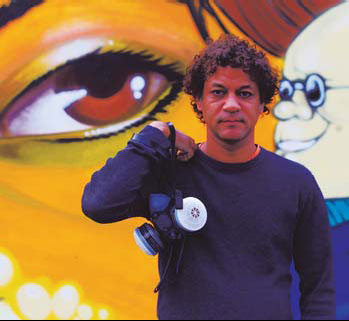 NY artist brings graffiti show to capital