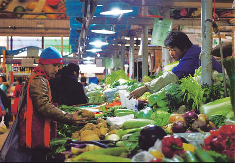 Cooking up a storm in Beijing's markets