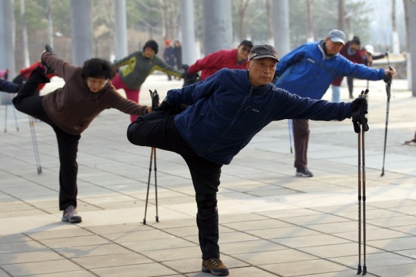 Walking their way to health