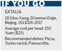 Bites of Italy satisfy in Beijing