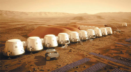 A new life on the red planet