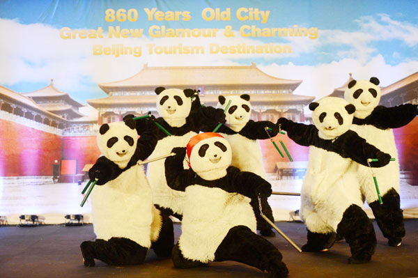 Kung Fu Panda in Beijing staged in New York City