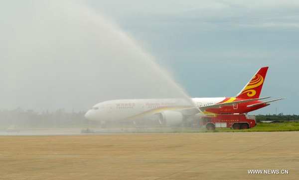 Boeing 787 Dreamliner to serve Beijing-Haikou route