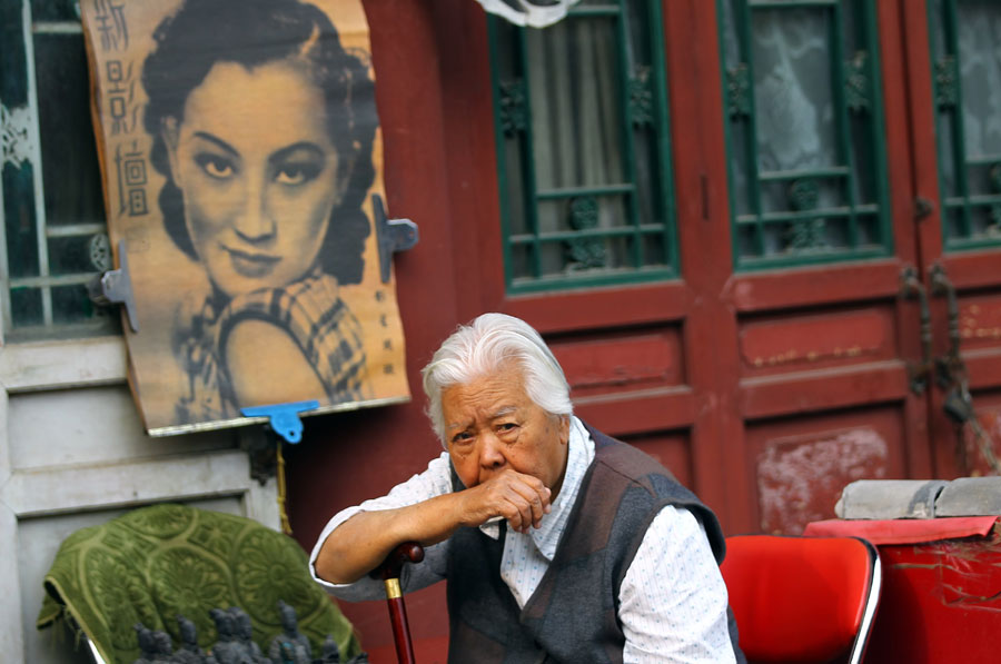 Elder hutong residents of Beijing