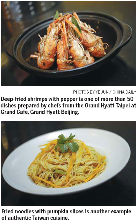 A touch of Taiwan at grand cafe
