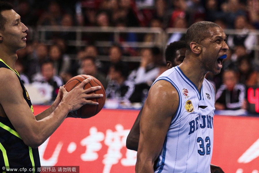 Beijing beat Guangdong in first match of CBA semis