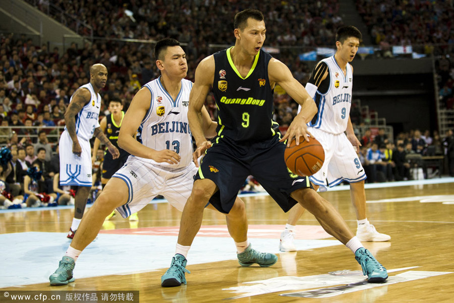 Beijing beat Guangdong in first match of CBA semis