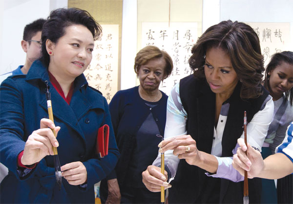 Obama family charmed by Chinese hosts