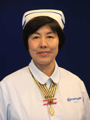 Angelic nurse: Wang Kerong