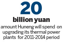 Huaneng to spend $1.6b to reduce emissions