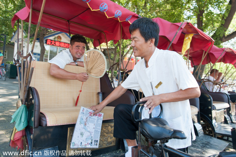 Graduates wanted for rickshaw pulling