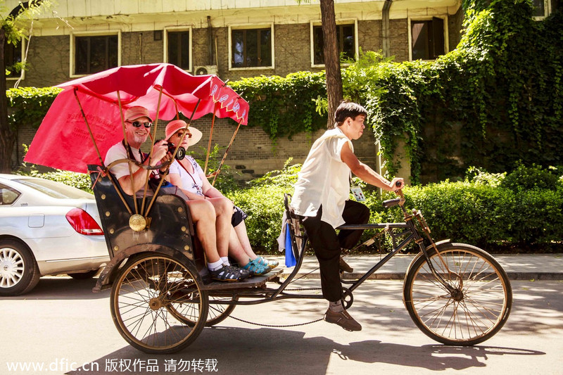 Graduates wanted for rickshaw pulling