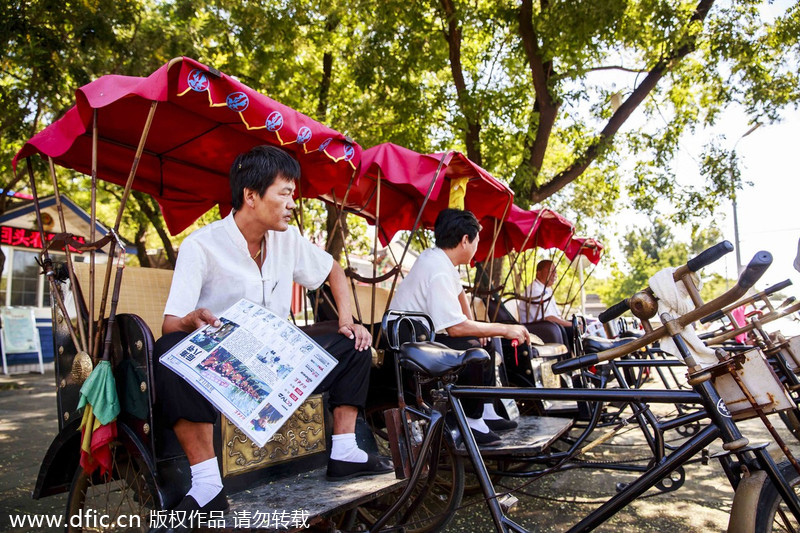 Graduates wanted for rickshaw pulling