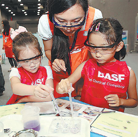 BASF Kids' Lab aims to inspire curiosity of budding scientists