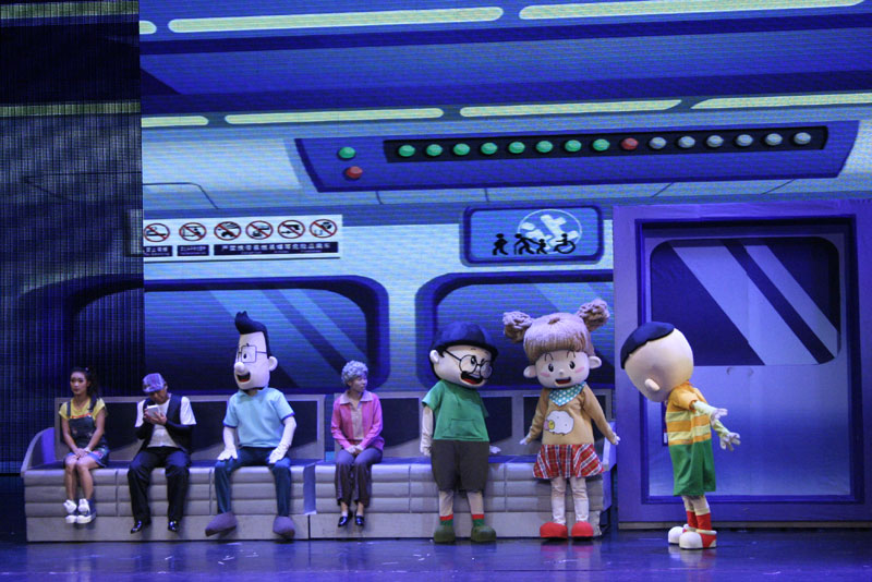 Stage play of popular Chinese cartoon series to meet audiences