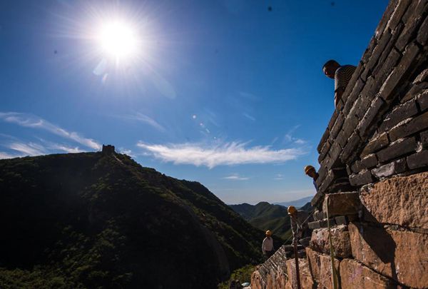 Beijing giving its Great Wall a makeover