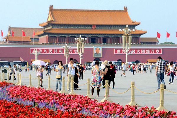 Tian'anmen restored to welcome National Day