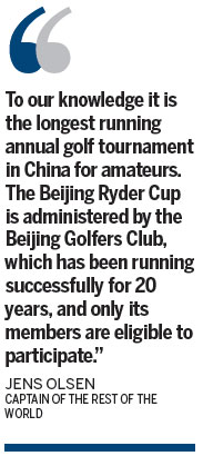 Expats play for Cup of their own