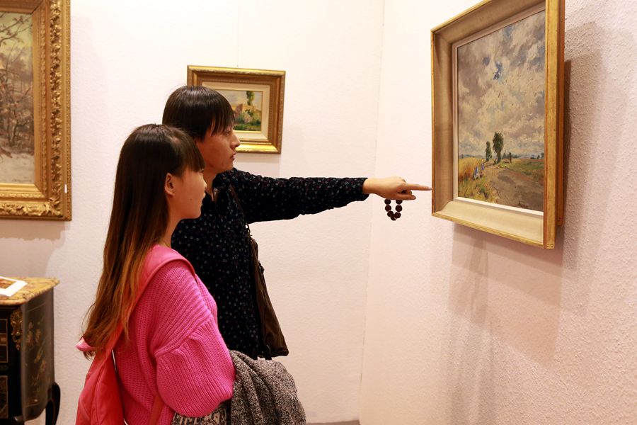 Fine art works come to Beijing