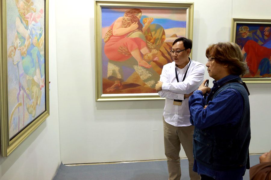 Fine art works come to Beijing