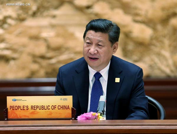 APEC Economic Leaders' Meeting kicks off in Beijing