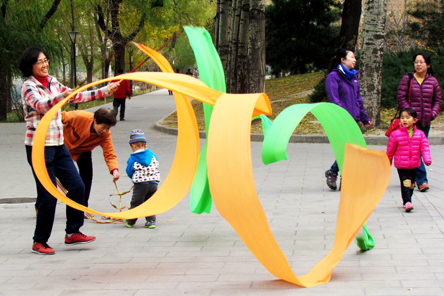 Visiting Yuyuantan Park in winter