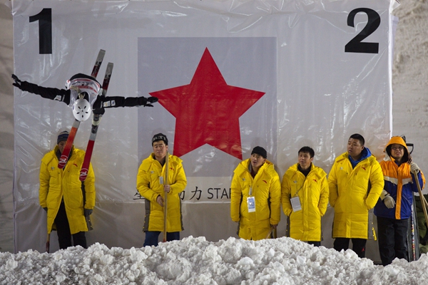 Freestyle skiing comes to Beijing